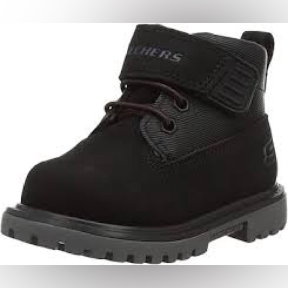 Skechers Kids Black Boot